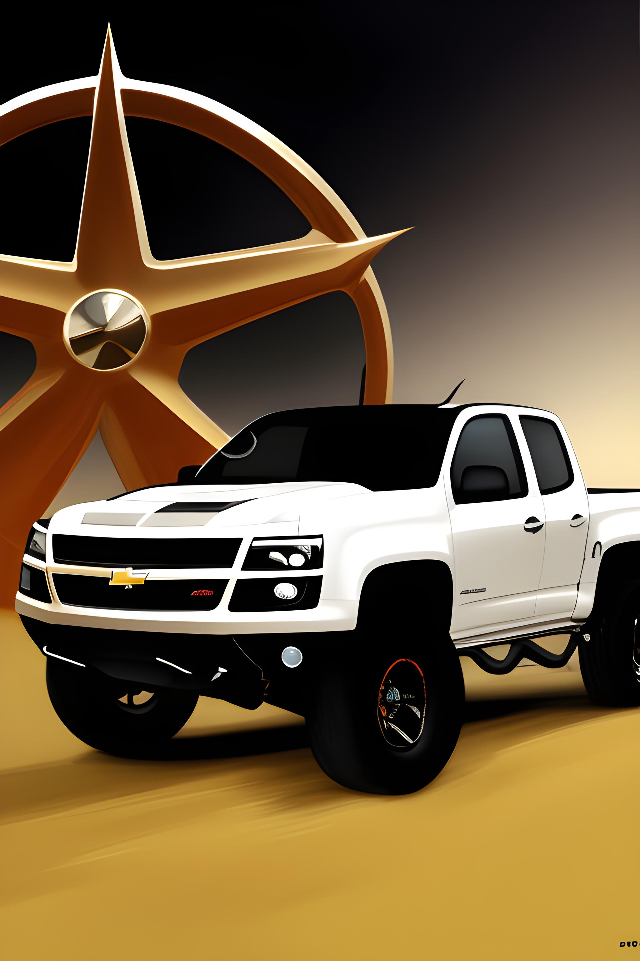 A jet black dropped 2007 Chevy colorado